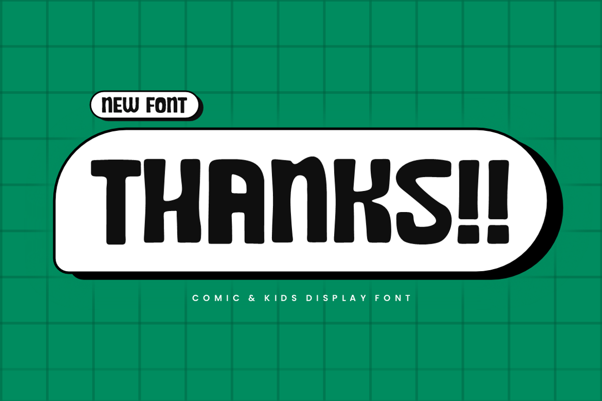 Cuyeran - Comic & Kids Font, a Sans Serif Font by QR Design Studio (Photo 6 of 6)