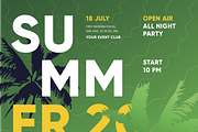 Summer Event Poster Template #4, a Flyer Template by Danil Polshin (Thumbnail 9 of 9)