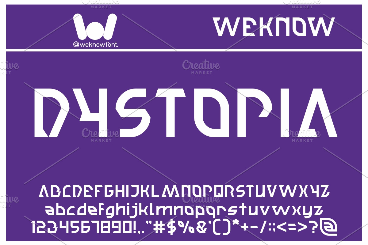 step forward font, a Font by weknow (Photo 5 of 5)
