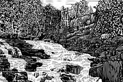 Rocky Falls, an Illustration by blue67sign (Thumbnail 2 of 2)