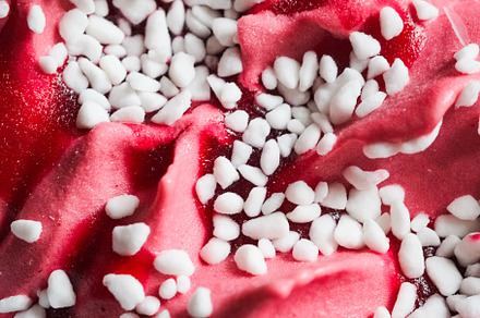 Ice cream witn marshmallow