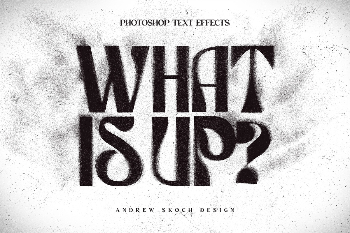 Spray Text Effect, a Layer Style Add-On by Andrew Skoch Design (Photo 3 of 9)