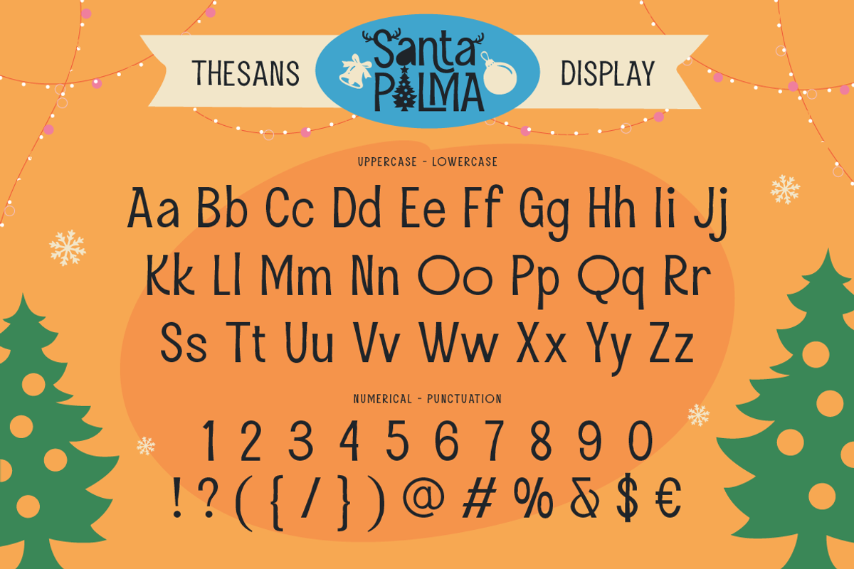 Santa Palma - Playful Christmas, a Sans Serif Font by Artisan Themes (Photo 2 of 12)