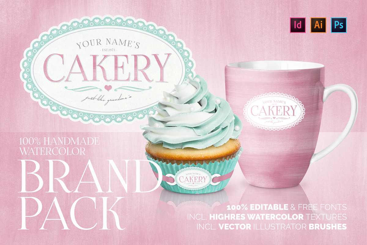 Brand Pack - Grandma‘s Cackery, a Branding & Logo Template by easytemplates.store (Photo 1 of 4)
