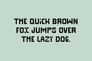 Quarter Slot Display Font, a Sans Serif Font by Pink Tiger Creative (Thumbnail 3 of 9)