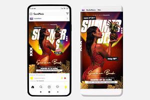Summer Vibes – Instagram PSD