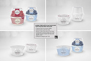 Clear Tubs Flat or Dome Lid Mockup, a Packaging Mockup by INCDesign (Thumbnail 5 of 10)