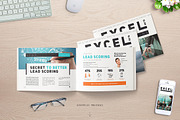 A5 Landscape Magazine Mockup, a Print Template by ItemBridge (Thumbnail 3 of 4)