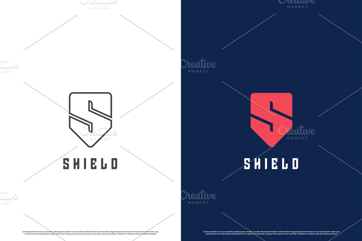 Letter S Shield Logo Design Icon, a Branding & Logo Template by Morvana Crew