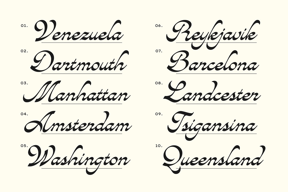 Avandgarde Modern Script, a Font by Swandtype (Photo 6 of 10)