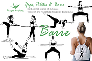 Yoga, pilates & barre illustrations, a Sport Illustration by Winged Graphics (Thumbnail 4 of 4)