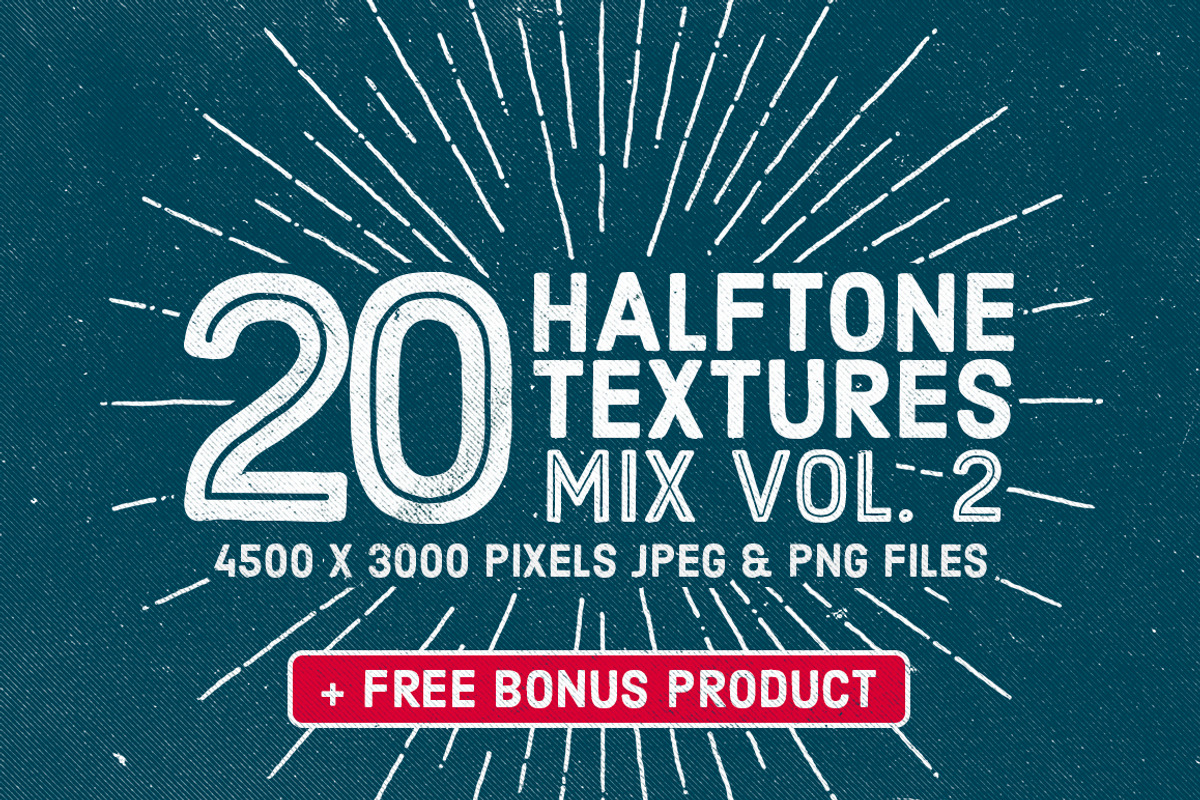 50% OFF: 80 Halftone Textures Bundle preview 3