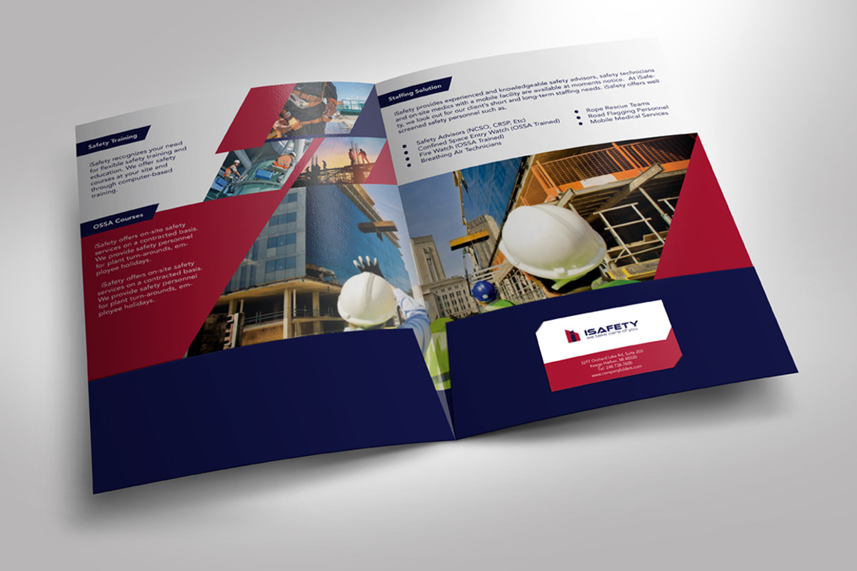 Presentation Folder Template, a Stationery Template by NasirGrfx (Photo 4 of 4)