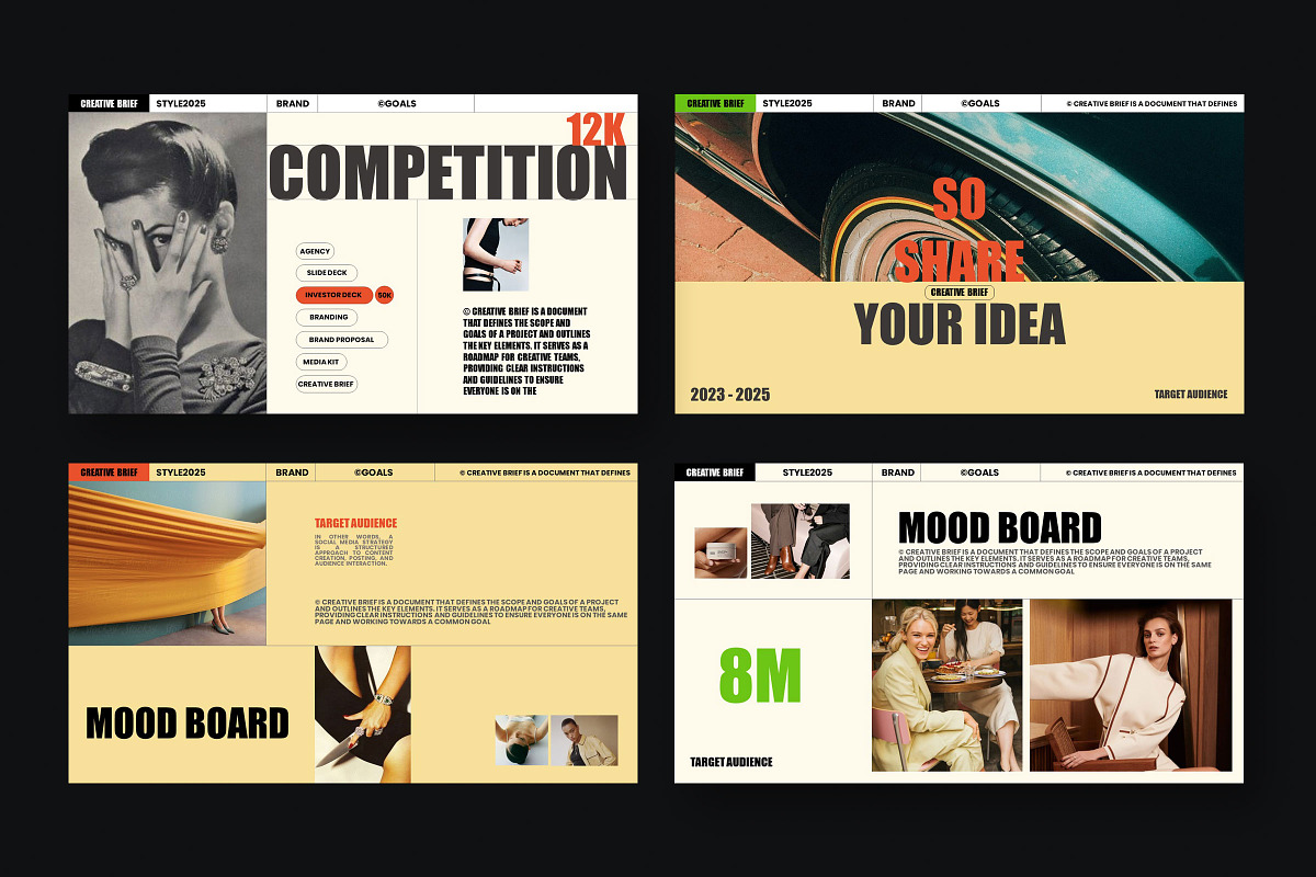 Brief Campaign Creative Template, a Presentation Template by Studio Industry (Photo 9 of 11)