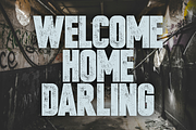 HEADLINED 2 WOODTYPE FONTS, a Sans Serif Font by HyperFluro (Thumbnail 10 of 11)