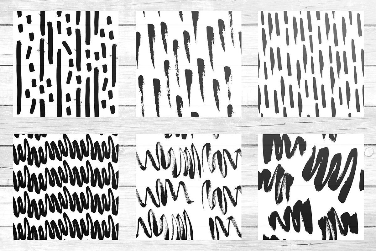 60 Dots&Lines Patterns -Bundle-, a Pattern Graphic by CARROTDESIGN (Photo 6 of 11)