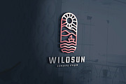 Wild Sun Travel Logo, a Branding & Logo Template by Design_Planet (Thumbnail 2 of 3)