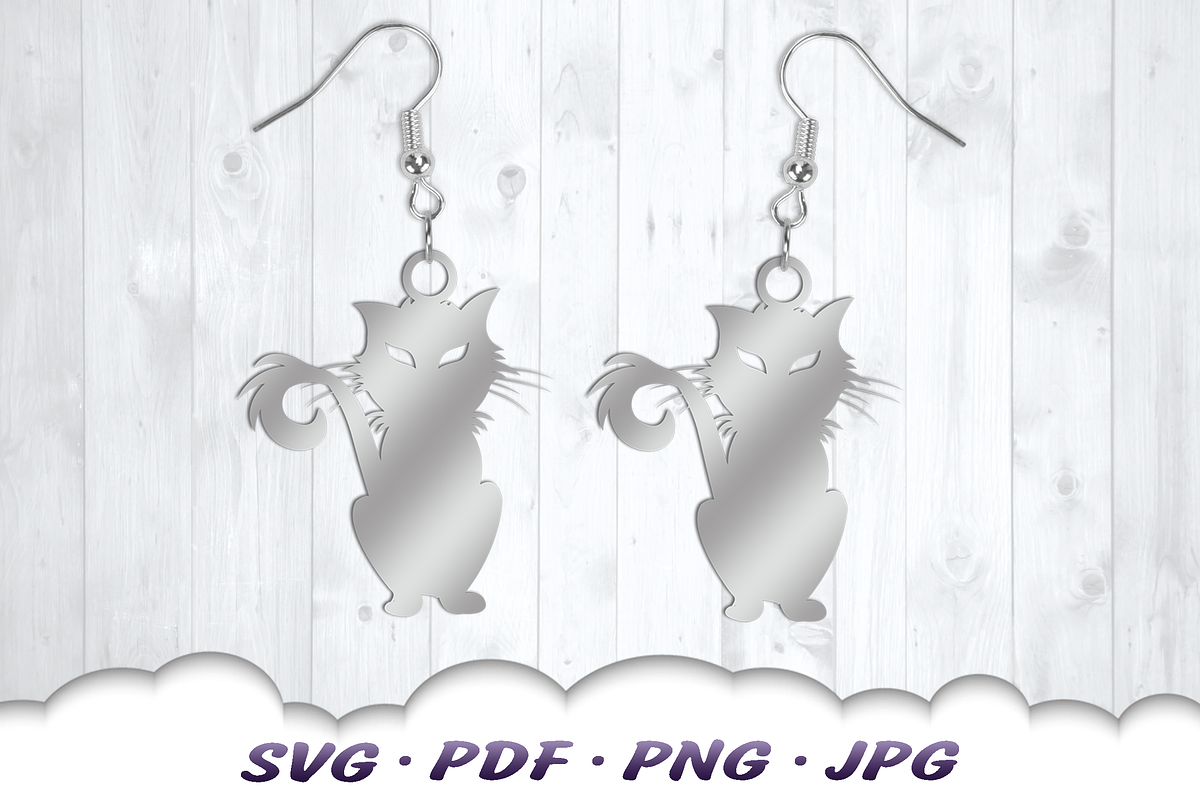 Halloween Earrings SVG Bundle, a Graphic by Cloud9DesignSVG (Photo 3 of 3)