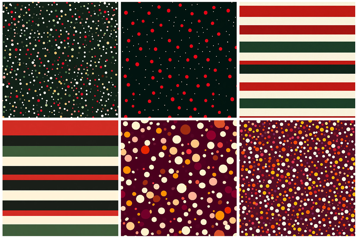 Christmas Digital Paper, Seamless, a Texture Graphic by CitraGraphics (Photo 4 of 8)