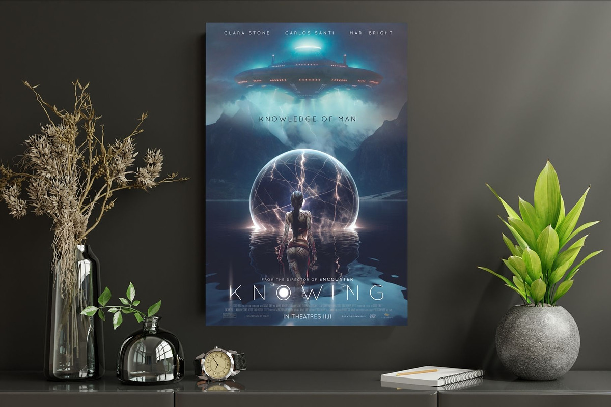 Sci Fi Movie Poster Template, a Poster Template by GoodFind (Photo 2 of 2)