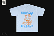 Cute cat chef cooking design, a Food Illustration by shaondesigns (Thumbnail 3 of 4)