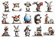 Whimsical Easter Storybook Bundle, an Illustration by Libby Wishes (Thumbnail 3 of 5)