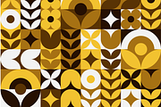 Geometric Floral Seamless Pattern, a Pattern Graphic by ItsReksita Pattern (Thumbnail 6 of 10)