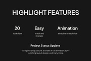 Project Status Update PowerPoint, a Presentation Template by Loin Studio (Thumbnail 2 of 4)