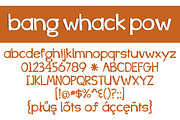 Bang Whack Pow, a Font by Brittney Murphy Design (Thumbnail 2 of 3)