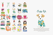 Cozy life clipart bundle, a Decorative Illustration by Patishop Art (Thumbnail 8 of 10)