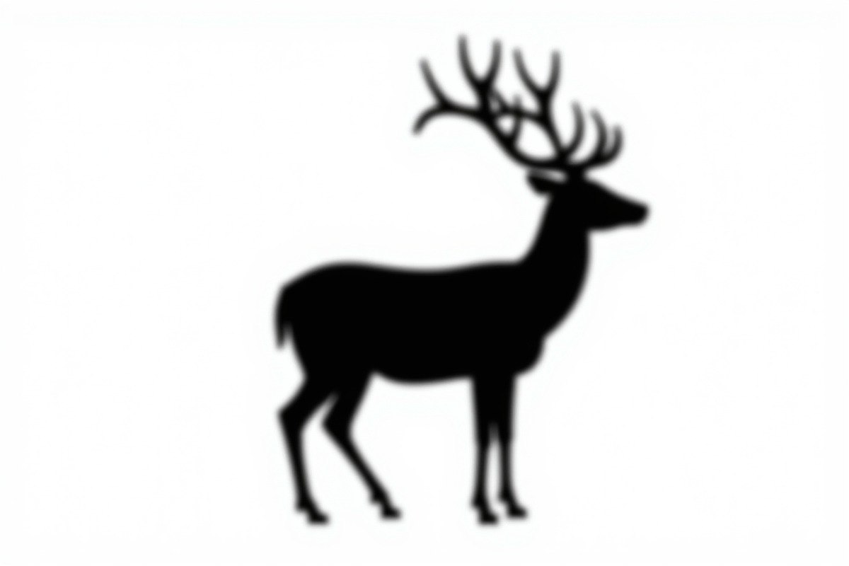 Deer Silhouette Bundle, an Illustration by Designer_Momina (Photo 2 of 7)