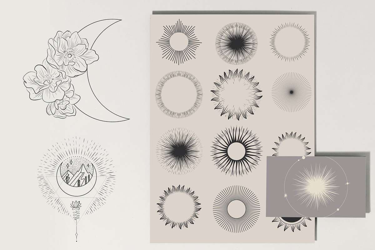 Sacred geometry. 83 illustrations, an Illustration by Chikovnaya (Photo 14 of 14)