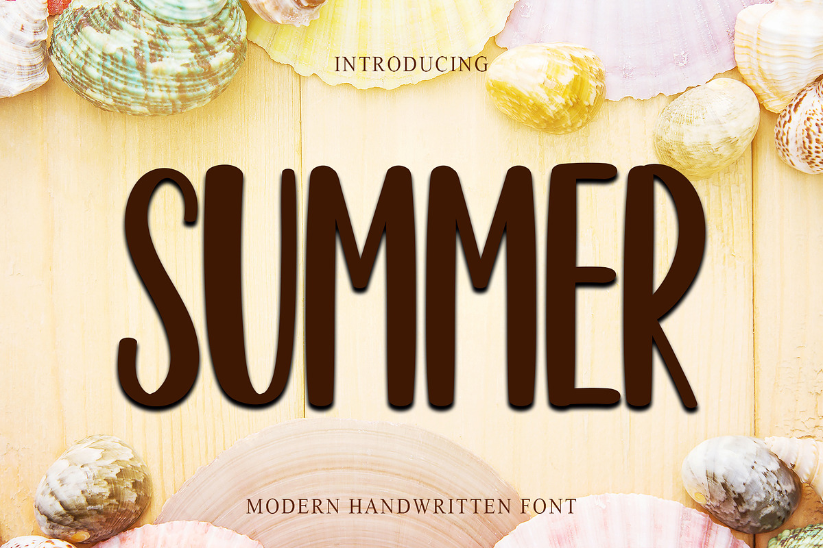 Summer, a Serif Font by InermediaSTUDIO (Photo 1 of 5)
