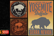 BUFFALO - Wildlife collection, an Animal Illustration by Artistic & Unique (Thumbnail 8 of 10)