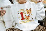 My First Christmas, Girly Christmas, an Illustration by OK Design (Thumbnail 4 of 4)