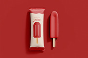 Ice Cream Popsicle Mockup, an Advertising Mockup by skybluecreative (Thumbnail 2 of 2)