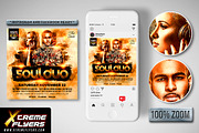 DJ Duo Flyer Template, a Flyer Template by XtremeFlyers (Thumbnail 2 of 2)