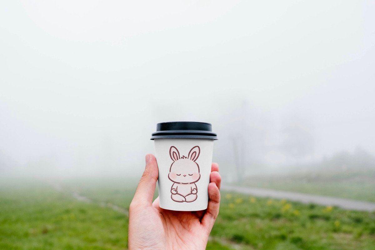 Josie Kawaii Bunny Self-Care Clipart, an Illustration by Blumensdiary (Photo 5 of 8)