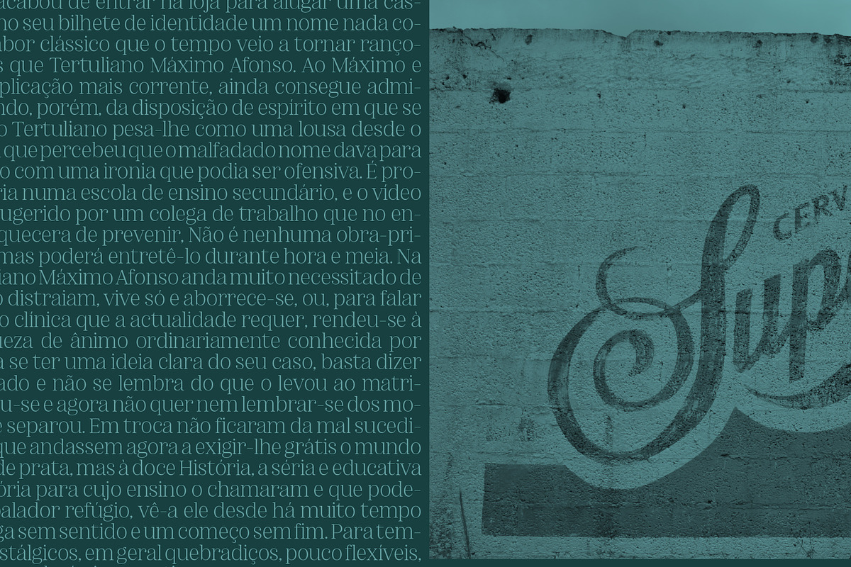 Nevoa Condensed Light, a Script Font by OceaneM (Photo 7 of 7)