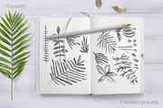 Let's Flamingle tropical collection, a Decorative Illustration by antuanetto (Thumbnail 12 of 16)