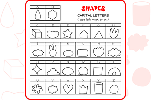 Shape Doodles - Dingbats Font