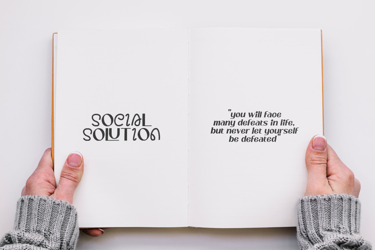 Yakuya - Creative Sans Display, a Sans Serif Font by Artiveko (Photo 6 of 8)