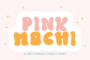Pink Mochi Font, a Script Font by Little Paperies (Thumbnail 1 of 4)