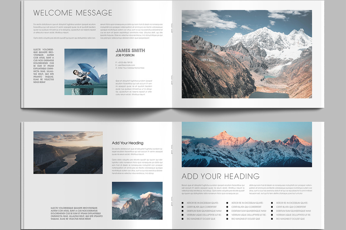 Landscape Photography Portfolio, a Magazine Template by MightyDesign (Photo 3 of 8)