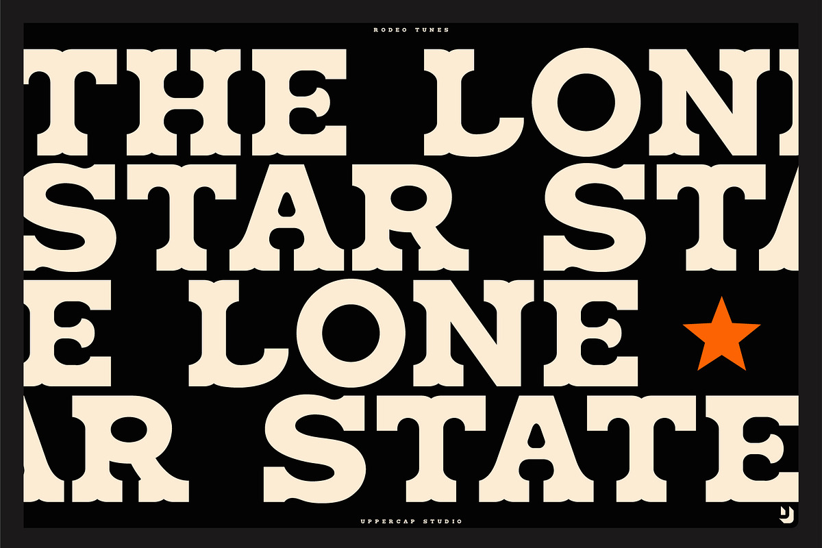 Rodeo Tunes - Western Slab Serif, a Slab Serif Font by UppercapType (Photo 12 of 21)