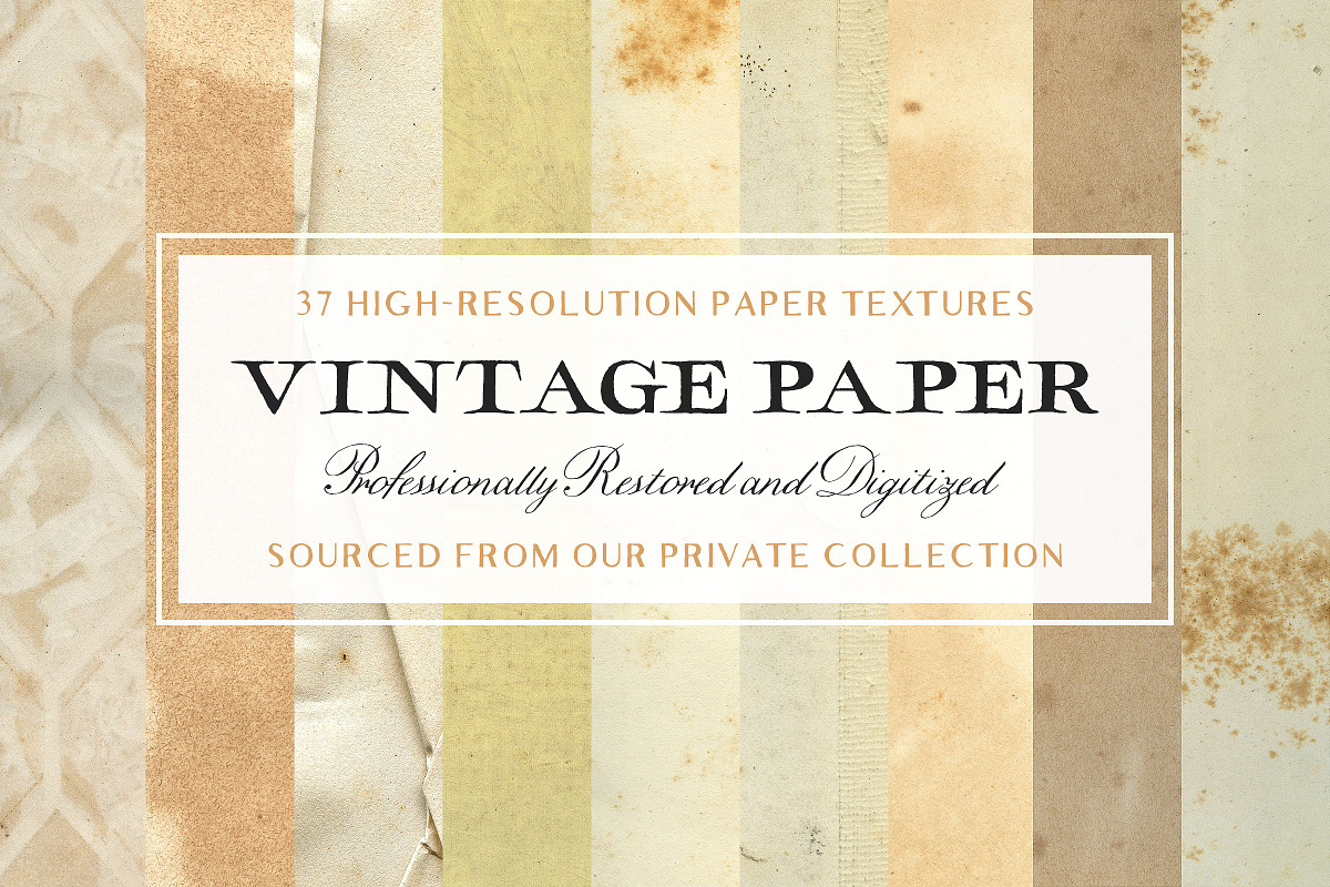 Vintage Textures & Ephemera Bundle, a Texture Graphic by Century Library (Photo 21 of 21)