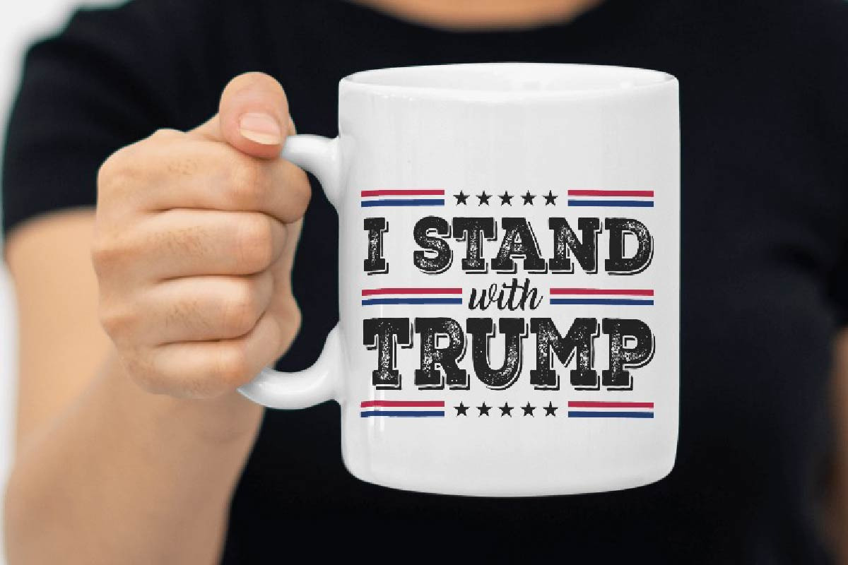 I Stand With Trump Election 2024 Svg, an Object Graphic by Digi_Design_World (Photo 7 of 7)