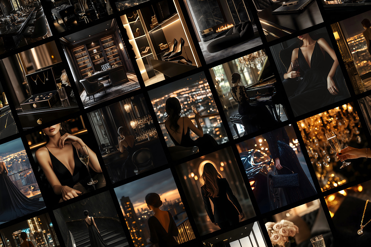 50 Dark Luxury Photos, a Beauty & Fashion Photo by Studio DigiCraft (Photo 2 of 6)