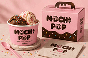 Mochi Pop - Sweet Display Font, a Handwritten Font by overlaytemplates (Thumbnail 2 of 5)