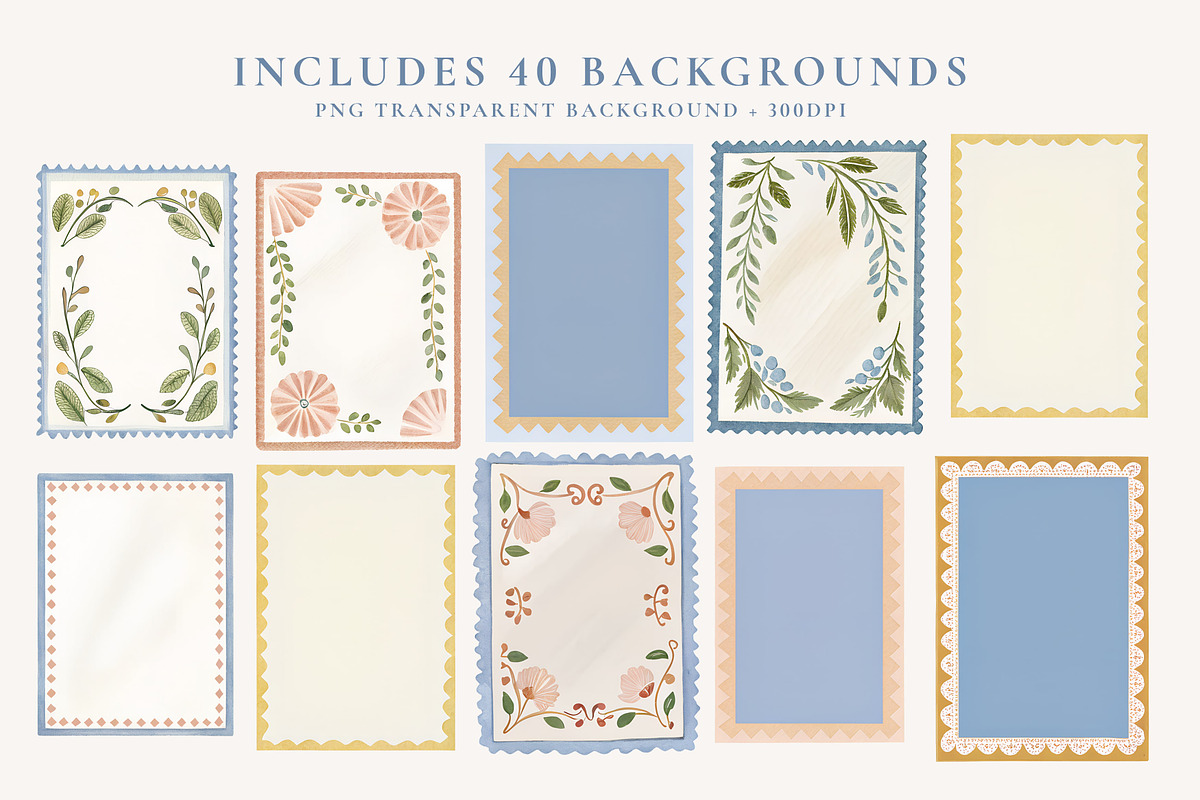 Mediterranean Collection, a Graphic by Paper Flowers Studio (Photo 6 of 12)